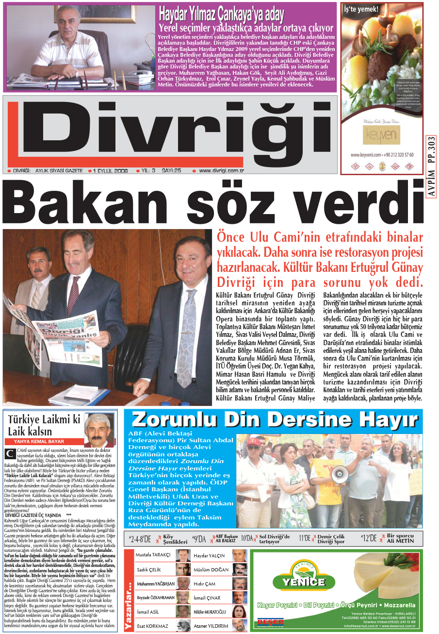 25. sayi. agustos.. 1