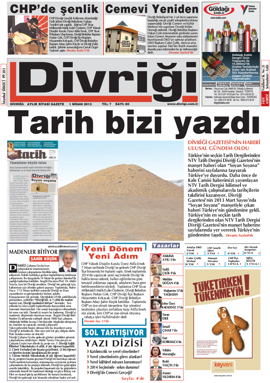 Divrigi gazetesi 80.sayi