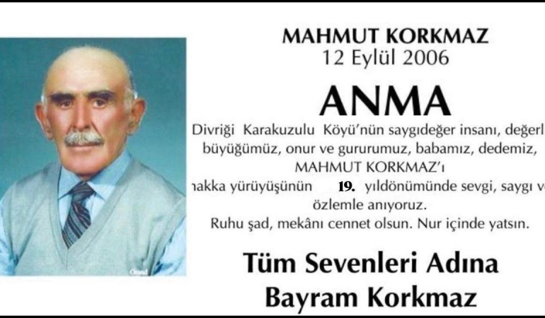 Mahmut Korkmaz